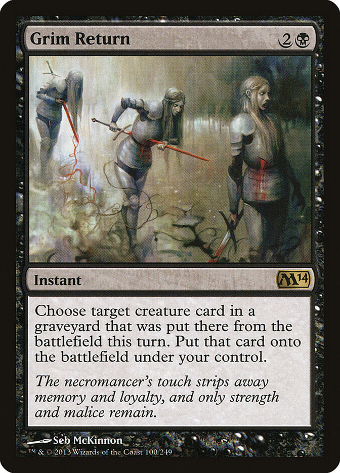 Grim Return [Magic 2014] (M14 100)