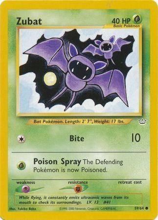 Zubat (59/64) [Neo Revelation]