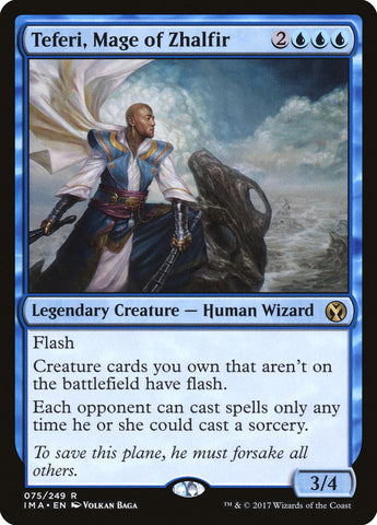 Teferi, Mage of Zhalfir [Iconic Masters] (IMA 75)