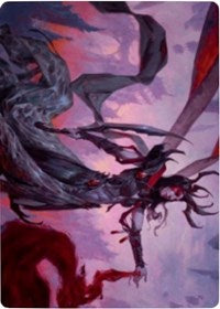 Drana, the Last Bloodchief Art Card [Zendikar Rising Art Series] (AZNR 54)