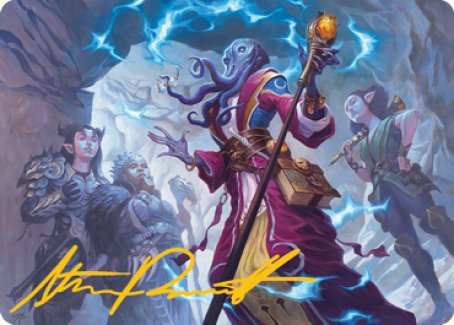 True Polymorph Art Card (Gold-Stamped Signature) [Dungeons & Dragons: Adventures in the Forgotten Realms Art Series] (AAFR 43)
