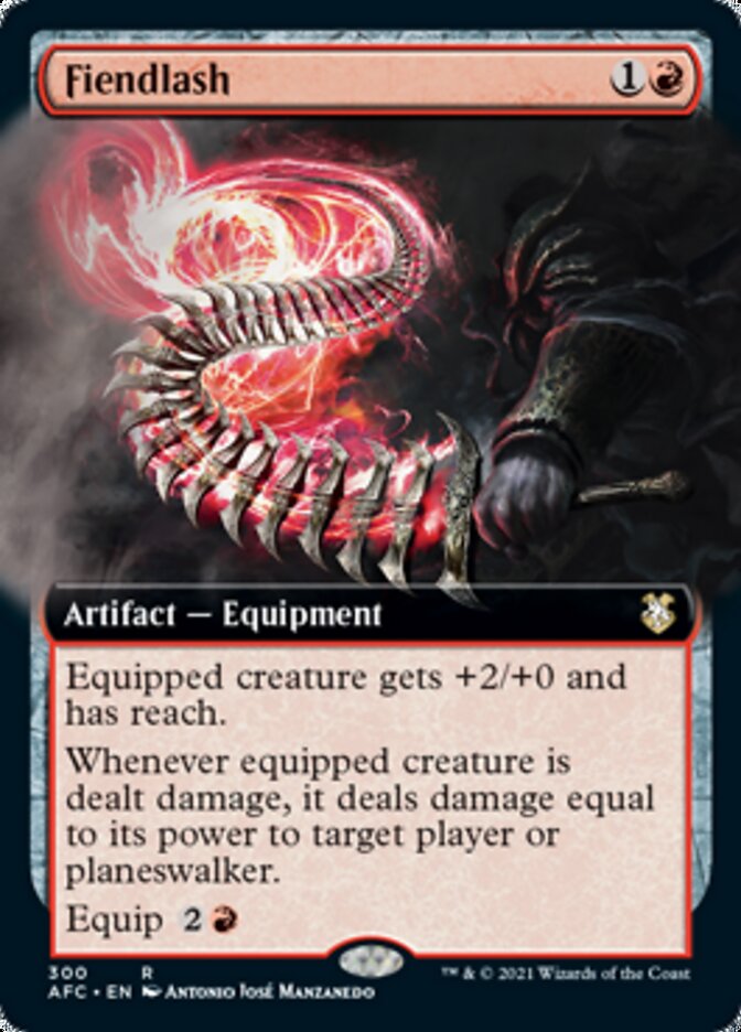 Fiendlash (Extended) [Dungeons & Dragons: Adventures in the Forgotten Realms Commander] (AFC 300)