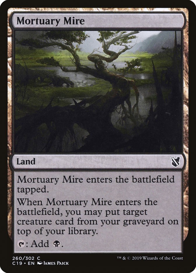 Mortuary Mire [Commander 2019] (C19 260)