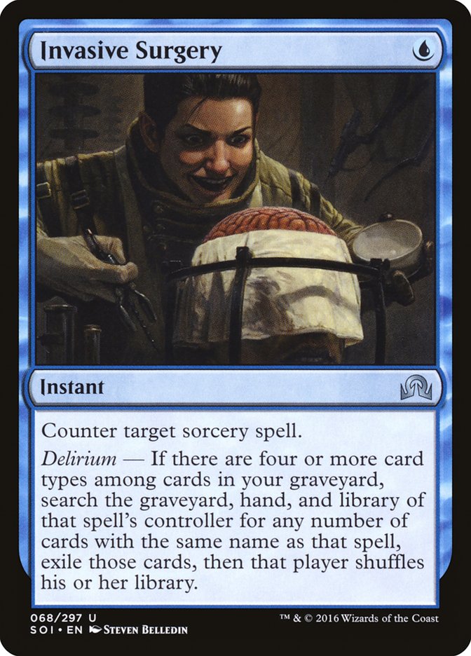 Invasive Surgery [Shadows over Innistrad] (SOI 68)