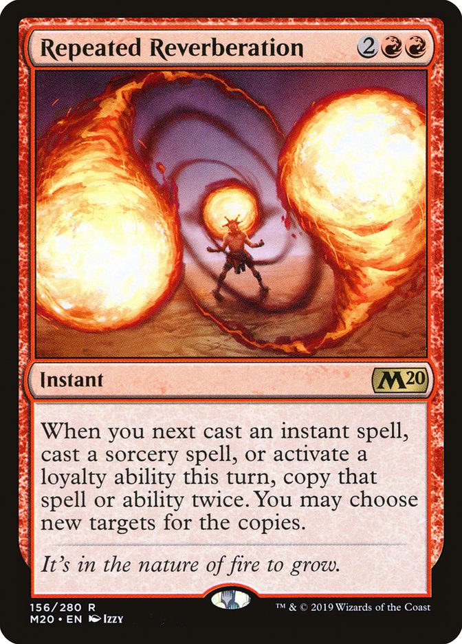 Repeated Reverberation [Core Set 2020] (M20 156)