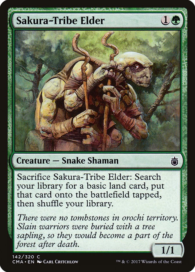 Sakura-Tribe Elder [Commander Anthology] (CMA 142)