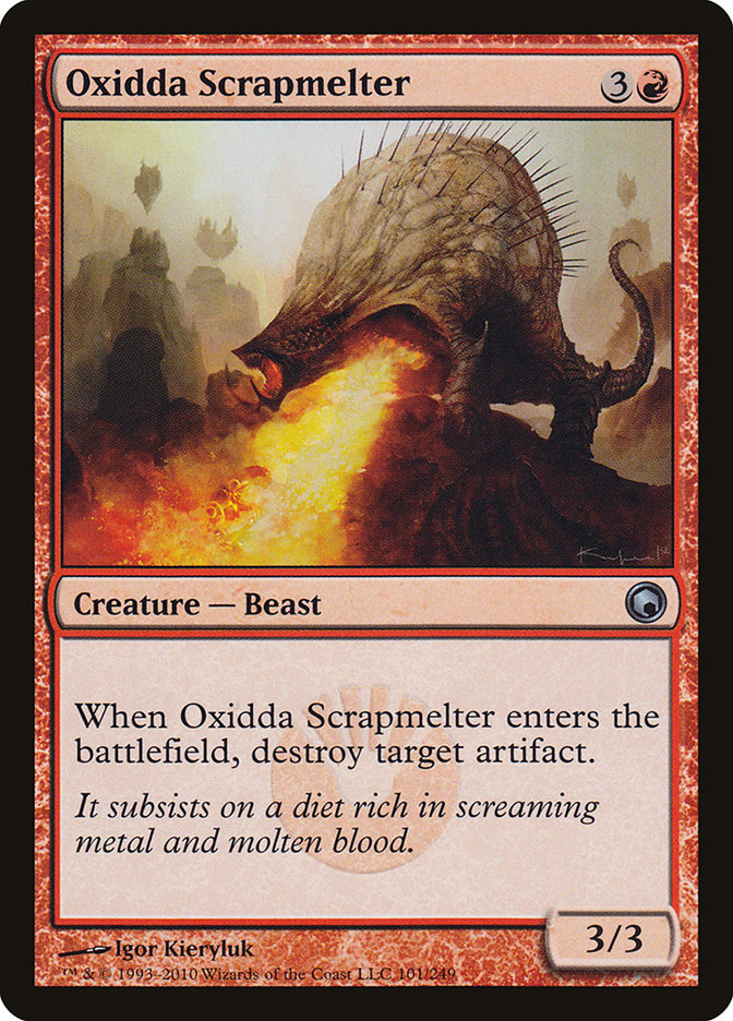 Oxidda Scrapmelter [Scars of Mirrodin] (SOM 101)