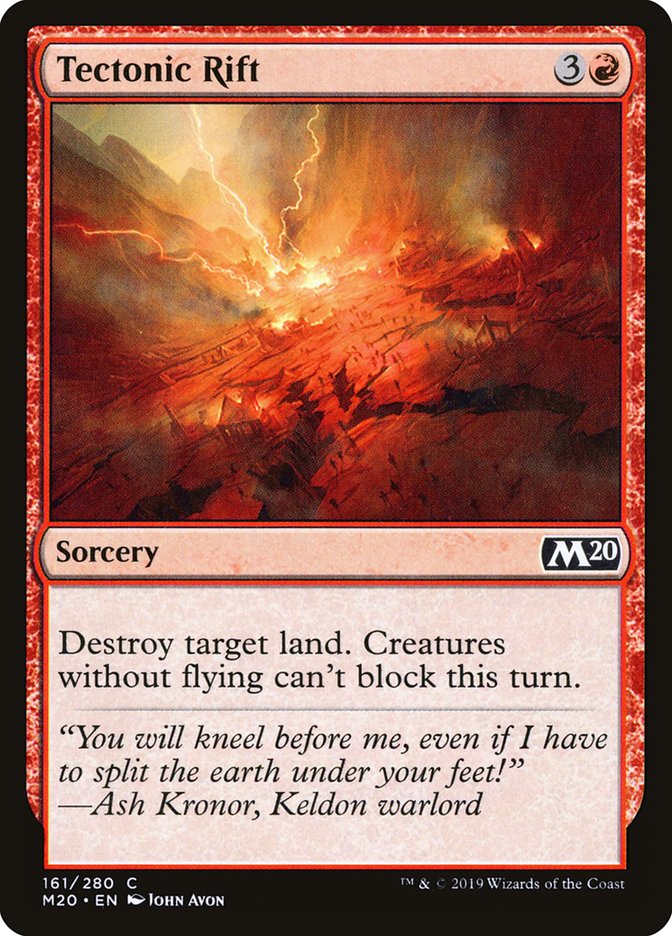 Tectonic Rift [Core Set 2020] (M20 161)
