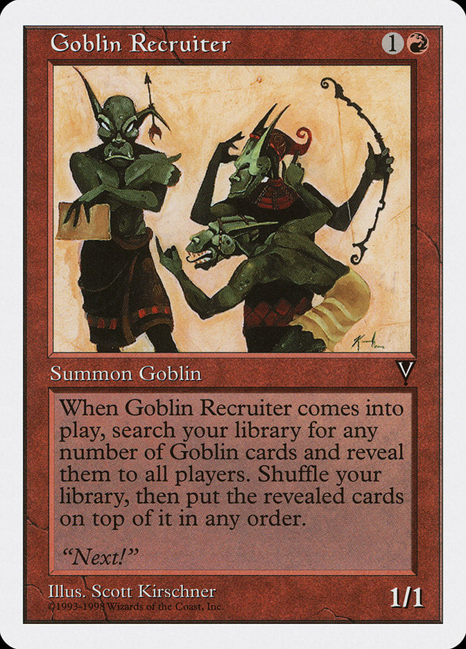 Goblin Recruiter [Anthologies] (ATH 38)