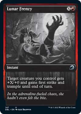 Lunar Frenzy [Innistrad: Double Feature] (DBL 147)