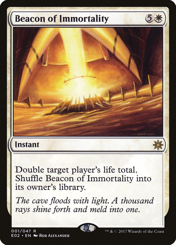 Beacon of Immortality [Explorers of Ixalan] (E02 1)