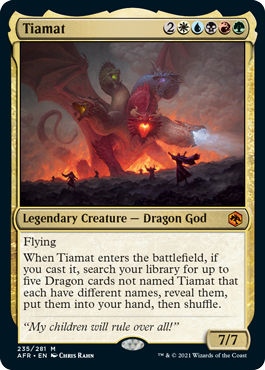 Tiamat [Dungeons & Dragons: Adventures in the Forgotten Realms] (AFR 235)