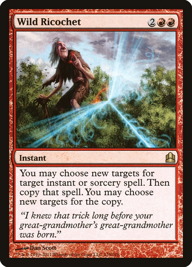 Wild Ricochet [Commander 2011] (CMD 139)