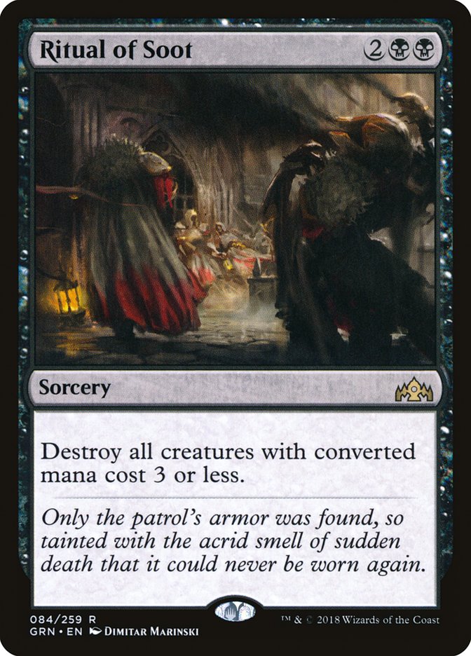 Ritual of Soot [Guilds of Ravnica] (GRN 84)