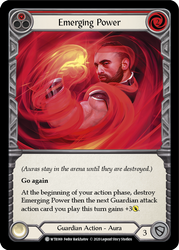 Emerging Power (Red) [WTR069] Unlimited Rainbow Foil