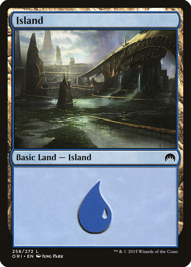 Island (#258) [Magic Origins] (ORI 258)