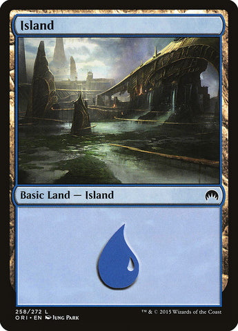 Island (#258) [Magic Origins] (ORI 258)