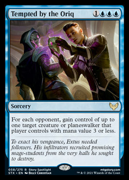 Tempted by the Oriq [Strixhaven: School of Mages] (STX 58)