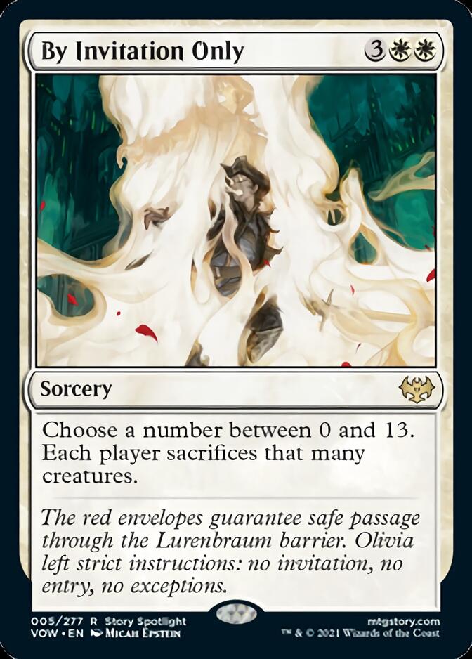 By Invitation Only [Innistrad: Crimson Vow] (VOW 5)