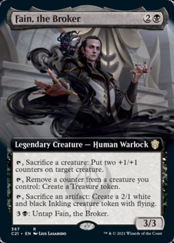Fain, the Broker (Extended) [Commander 2021] (C21 367)