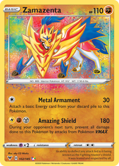 Zamazenta (102) [Sword & Shield: Vivid Voltage]