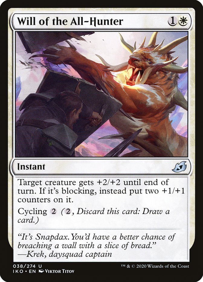 Will of the All-Hunter [Ikoria: Lair of Behemoths] (IKO 38)