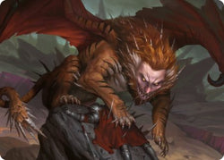 Manticore Art Card [Dungeons & Dragons: Adventures in the Forgotten Realms Art Series] (AAFR 6)