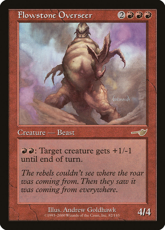 Flowstone Overseer [Nemesis] (NEM 82)