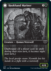 Hookhand Mariner // Riphook Raider [Innistrad: Double Feature] (DBL 470)