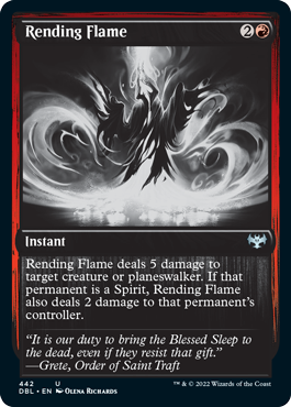 Rending Flame [Innistrad: Double Feature] (DBL 442)