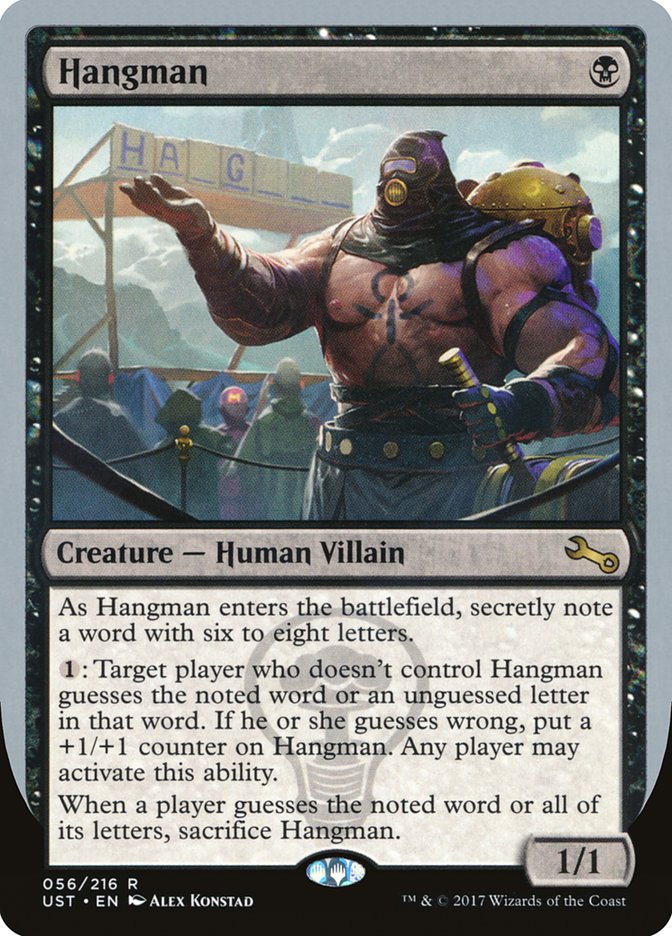 Hangman [Unstable] (UST 56)