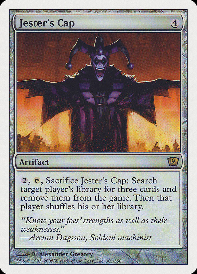 Jester's Cap [Ninth Edition] (9ED 301)