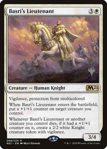 Basri's Lieutenant (Promo Pack) [Core Set 2021 Promos] (PM21 9P)