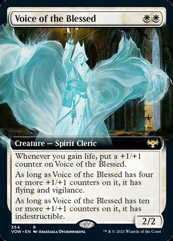 Voice of the Blessed (Extended) [Innistrad: Crimson Vow] (VOW 354)