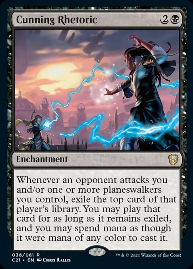 Cunning Rhetoric [Commander 2021] (C21 38)