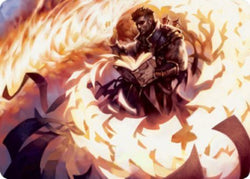 Revel in Silence Art Card [Strixhaven: School of Mages Art Series] (ASTX 36)