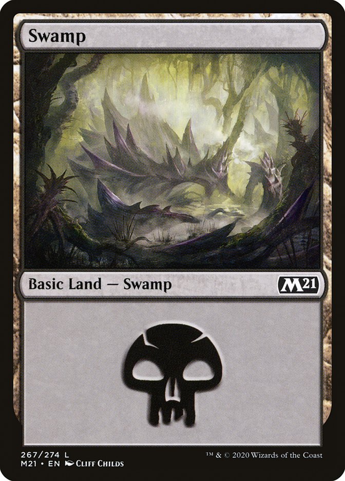 Swamp (#267) [Core Set 2021] (M21 267)
