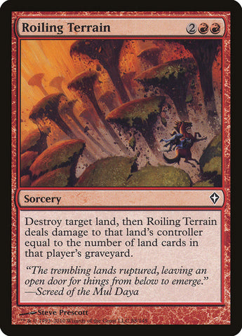 Roiling Terrain [Worldwake] (WWK 88)