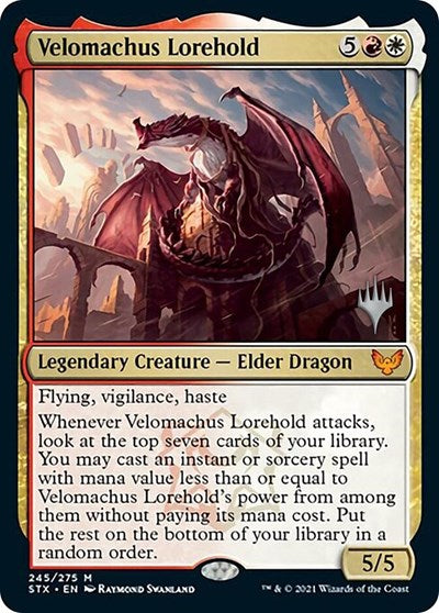 Velomachus Lorehold (Promo Pack) [Strixhaven: School of Mages Promos] (PSTX 245)
