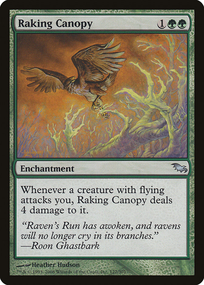 Raking Canopy [Shadowmoor] (SHM 127)
