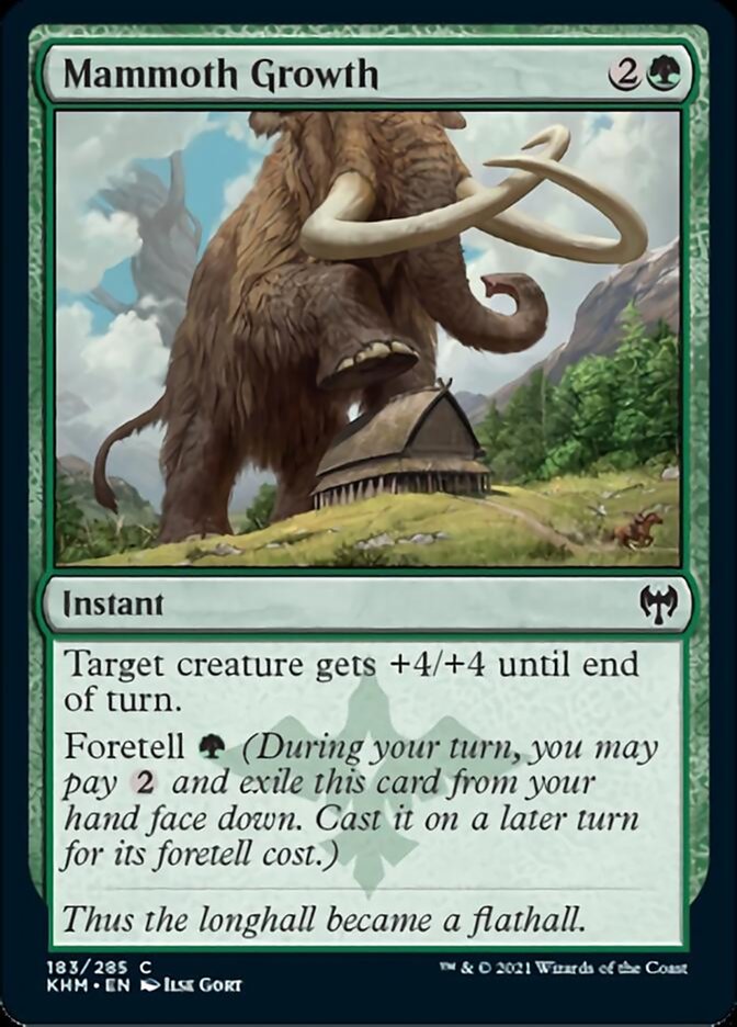 Mammoth Growth [Kaldheim] (KHM 183)