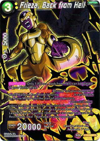 Frieza, Back from Hell (SPR) [BT5-091]