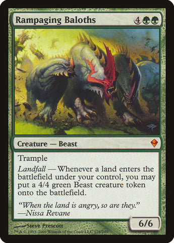 Rampaging Baloths [Zendikar] (ZEN 178)