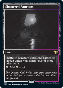 Shattered Sanctum [Innistrad: Double Feature] (DBL 531)