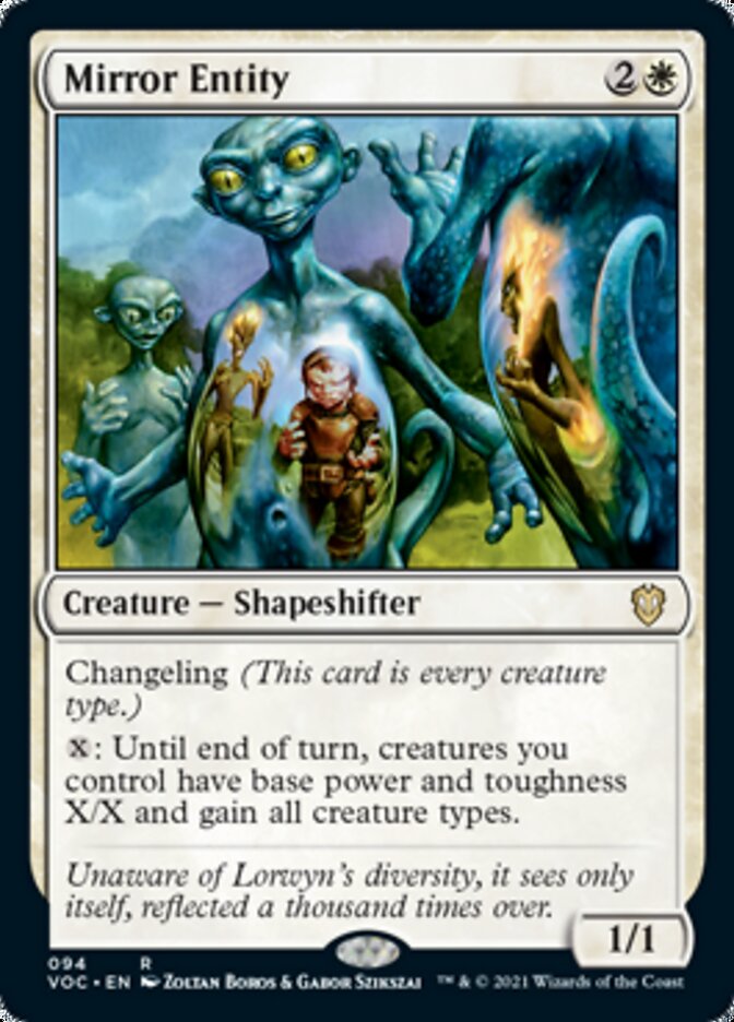Mirror Entity [Innistrad: Crimson Vow Commander] (VOC 94)