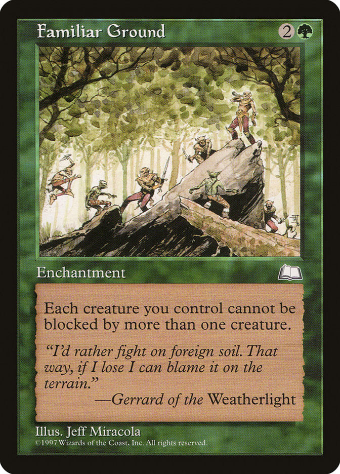 Familiar Ground [Weatherlight] (WTH 127)