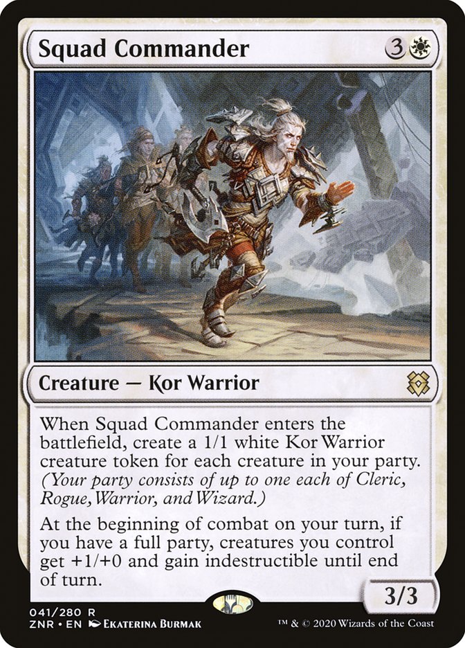Squad Commander [Zendikar Rising] (ZNR 41)