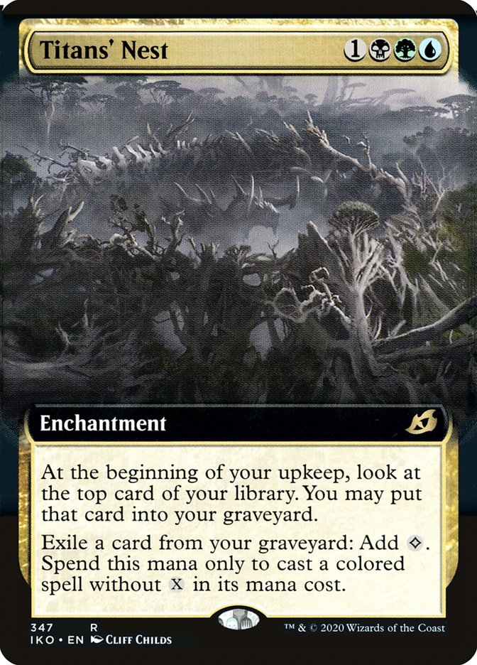 Titans' Nest (Extended Art) [Ikoria: Lair of Behemoths] (IKO 347)