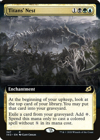Titans' Nest (Extended Art) [Ikoria: Lair of Behemoths] (IKO 347)