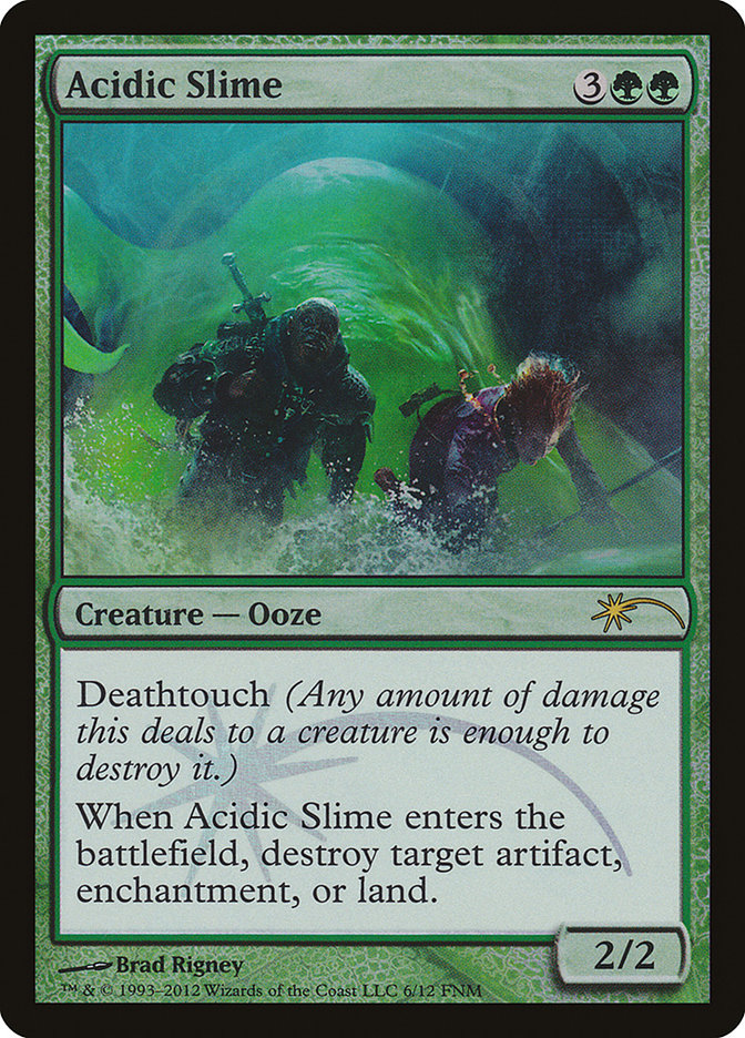 Acidic Slime [Friday Night Magic 2012] (F12 6)